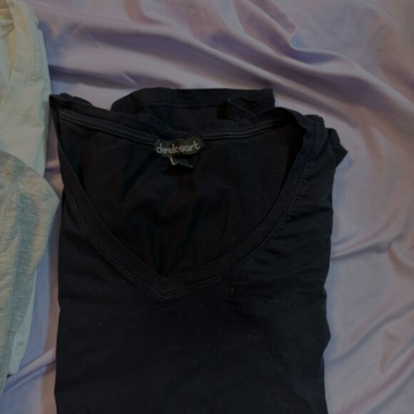 Bundle of SIX Derek Heart brand Vneck Stretchy tops SIZE XL - Picture 7 of 12